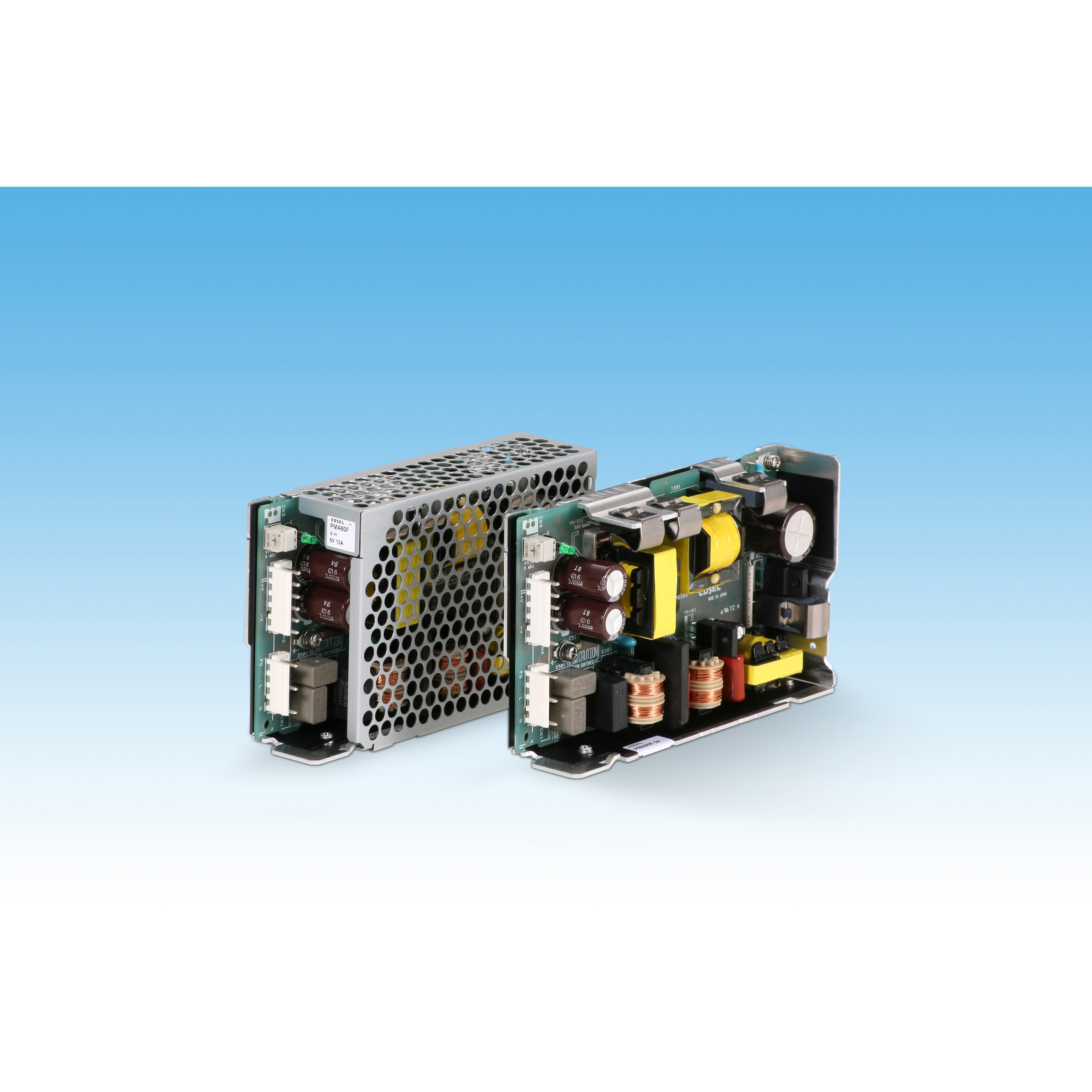 PMA60F-3R3-T1N PMA60F シリーズ コーセル 入力電圧(V):AC85～264 1Φ カバー付き 12A
