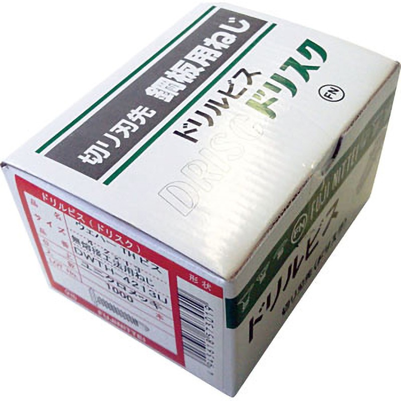 DWTH4213U ドリスク 無溶接工法ビス KNフジニッテイ ねじの呼び