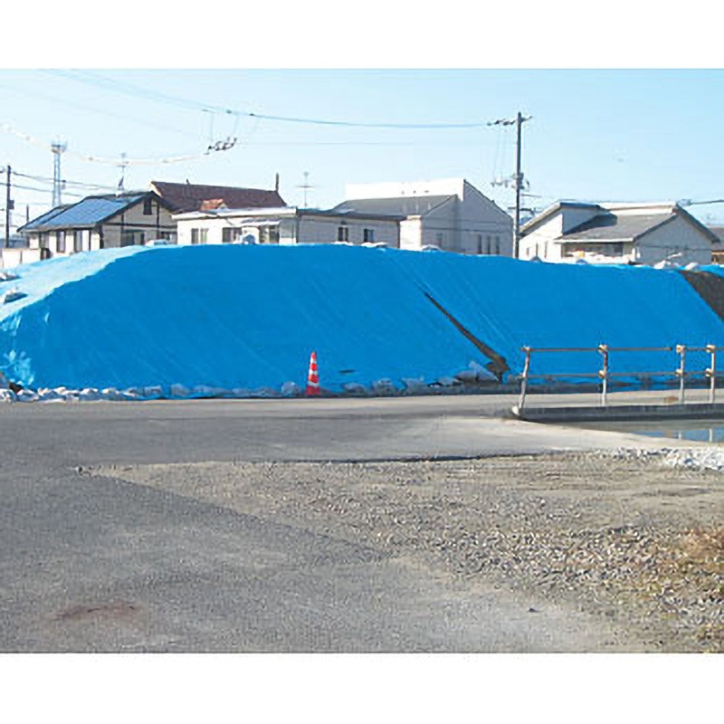OS3636 OSシート #2500 萩原工業 ブルー色 折りたたみタイプ 呼び縦3.6 