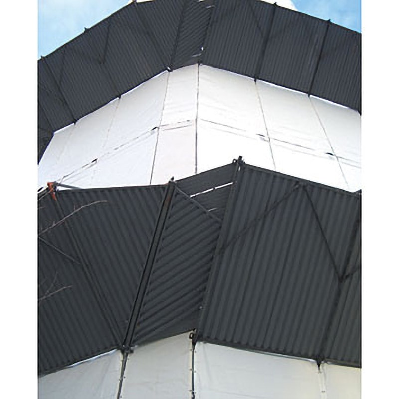 防炎シート ターピー スーパーライト防炎シート 萩原工業 折りたたみタイプ