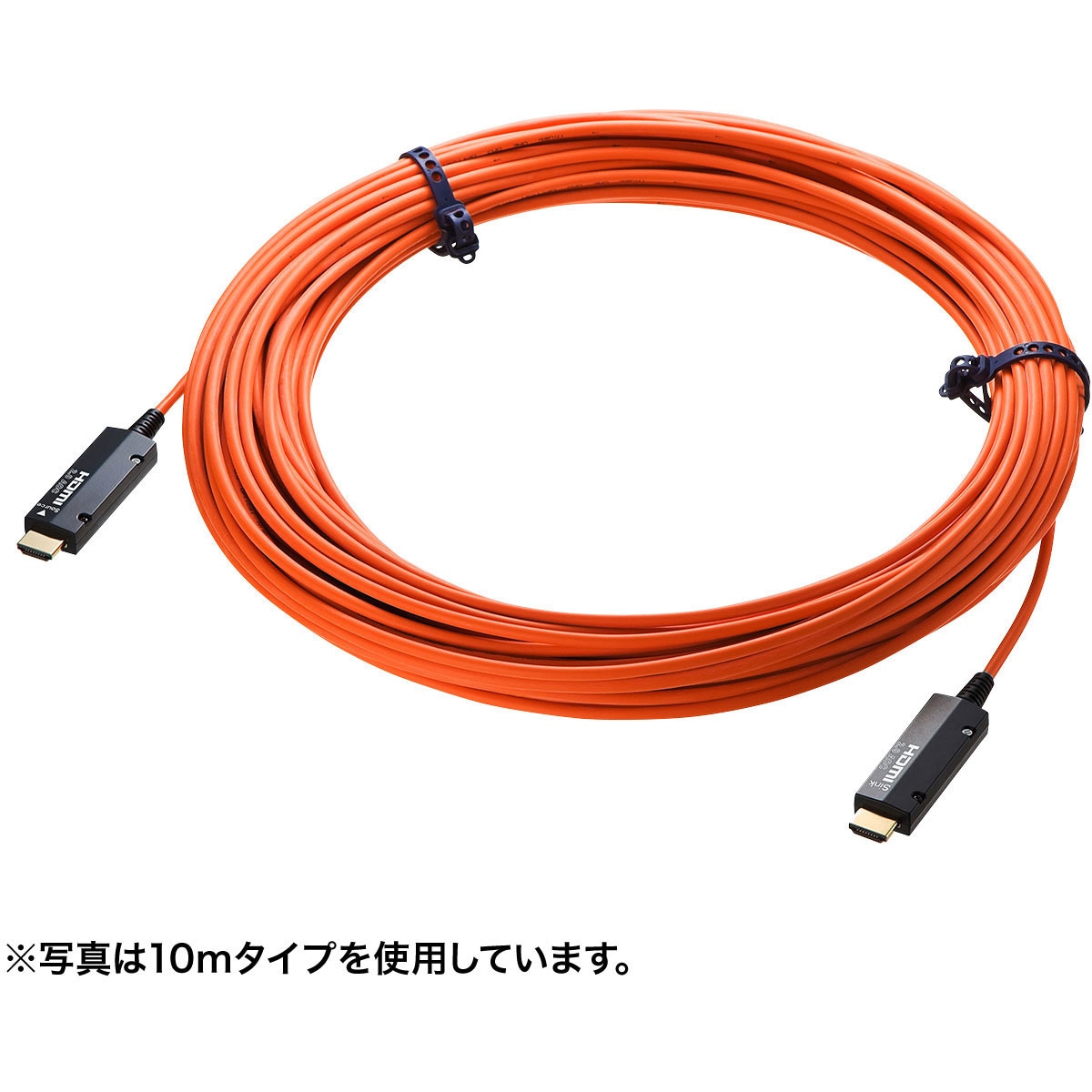 サンワサプライ 光ファイバHDMIケーブル(30m) KM-HD20-FB30K KM-HD20-FB30K【光ファイバHDMIケーブル（30m）】HDMI光ファイバ
