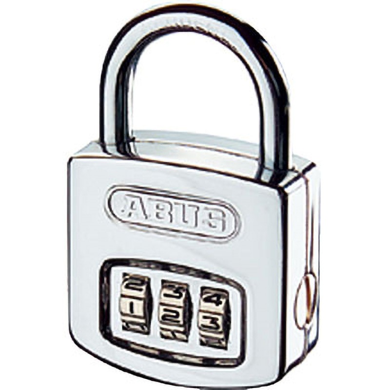 160/40 鉄製シャックルタイプダイヤル南京錠 160 ABUS 3桁可変式