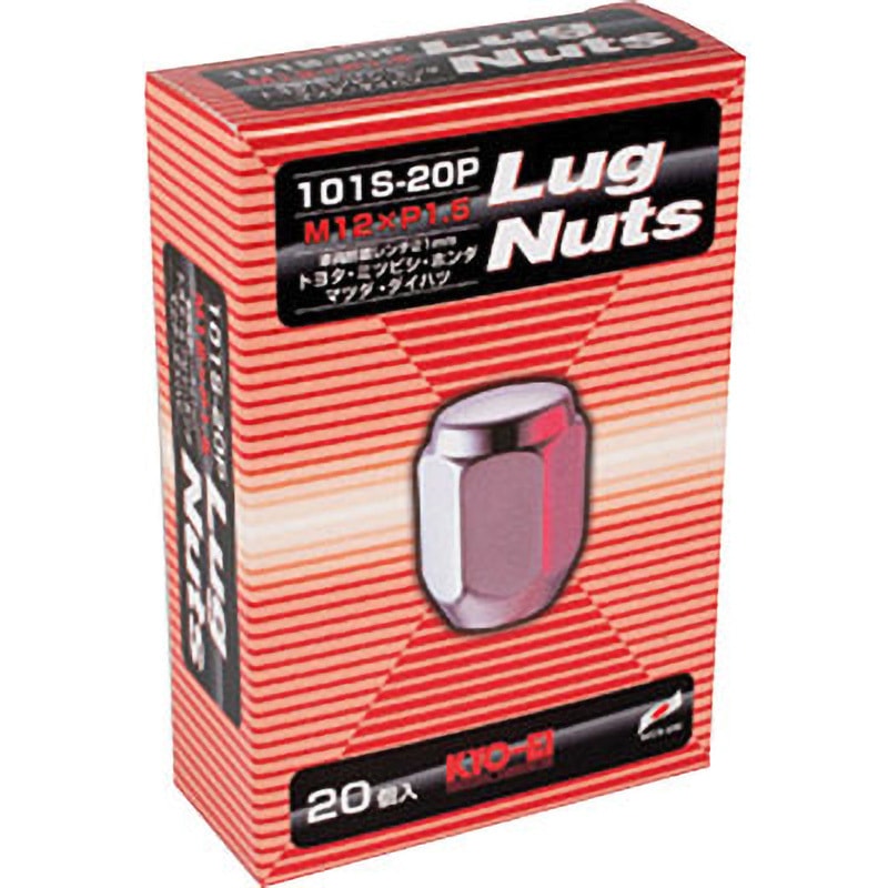 101S-20P Lug Nut 21HEX 袋 1箱(20個) KYO-EI 【通販モノタロウ】