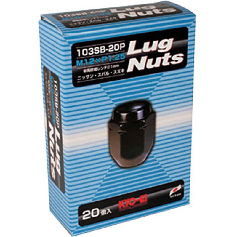 103SB-20P Lug Nut 21HEX 袋 KYO-EI 全長31mm 1箱(20個) 103SB-20P