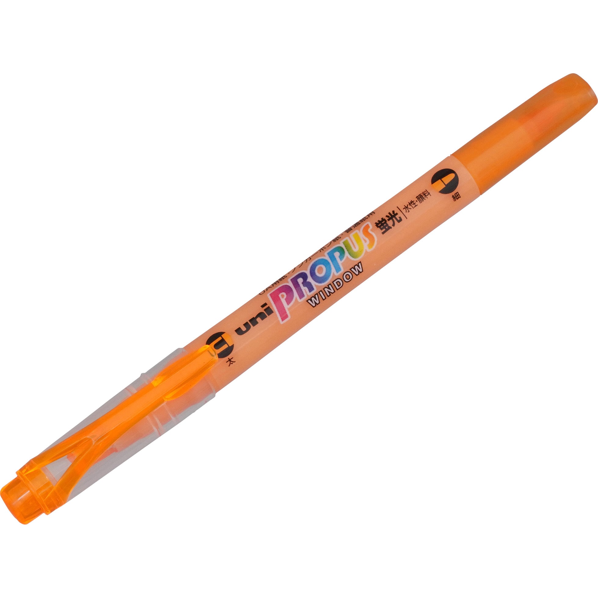 三菱鉛筆 蛍光ペン プロパスウインドウ PUS102T.4 橙 10本