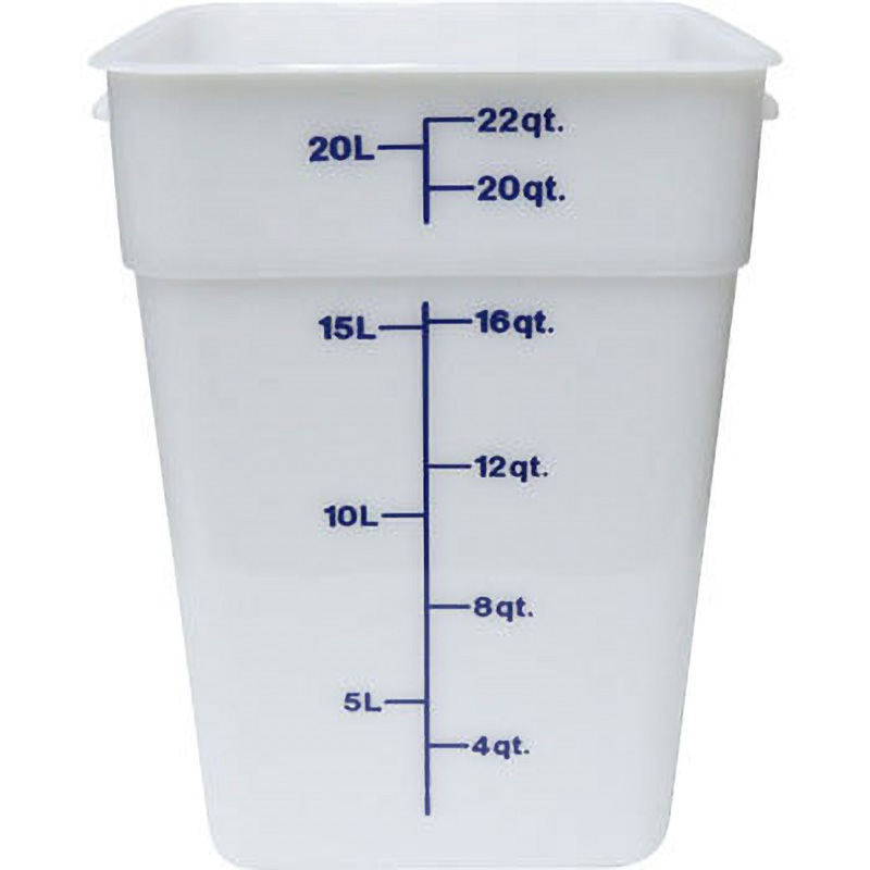 22SFSP 角型コンテナー・ポリ キャンブロ 目盛り付き 容量20.8L   22SFSP 5,578円