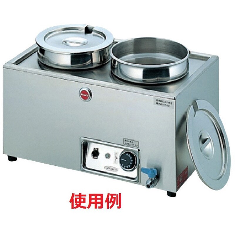 SH-1017 18-8インセットポット SUGICO(スギコ) 容量6.5L SH-1017