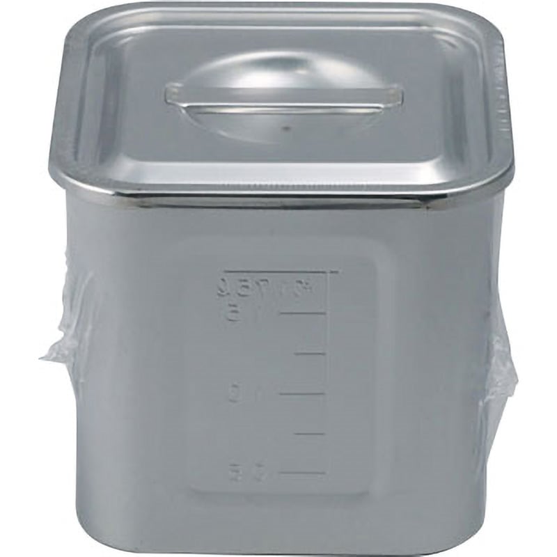 キッチンポット　6個 Amazon｜赤川器物製作所 AG 21-0 目盛付 角型キッチンポット
