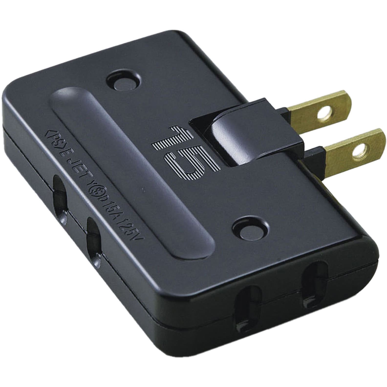 3M エレクトロタップ　400個 3個口節電タップ0.3mブラック｜YAZAWA CORPORATION