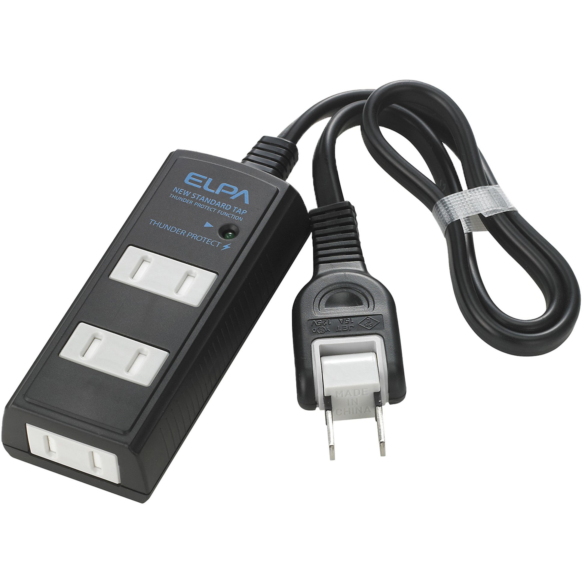 WBT-3005SBN(BK) コード付タップ 延長コード 電源タップ 3個口