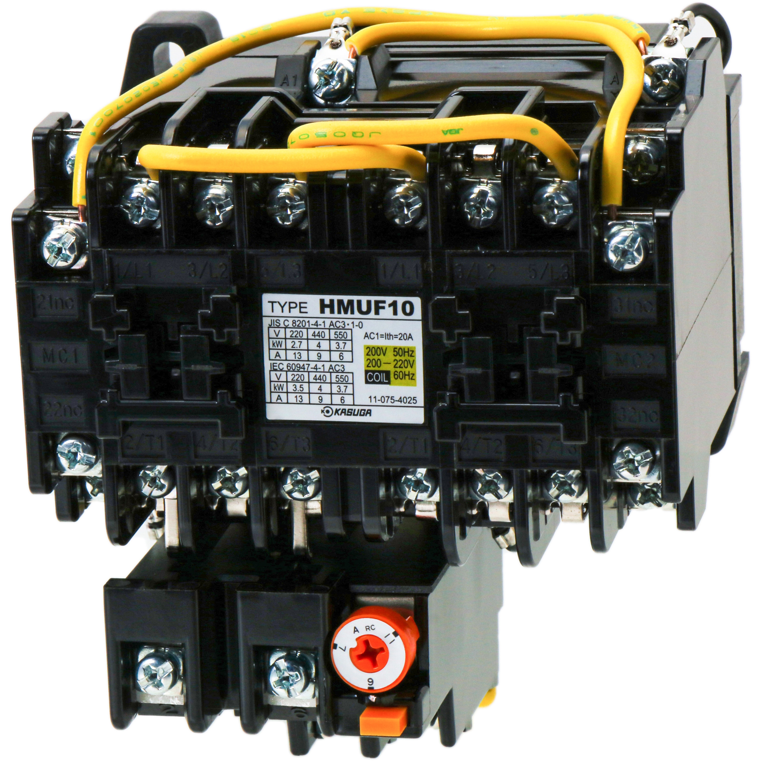 HMUF10HB022 可逆形電磁開閉器(ケースカバーなし) 1個 PATLITE