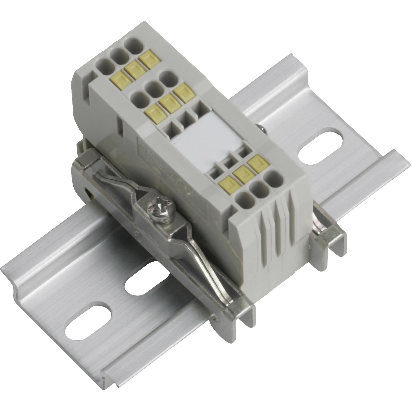 TW15D プッシュイン端子台 レール式 TW/TTWシリーズ PATLITE(パトライト/旧:春日電機) スクリューレス式 5/10A 端子間ピッチ3.5mm 1袋(50個) TW15D