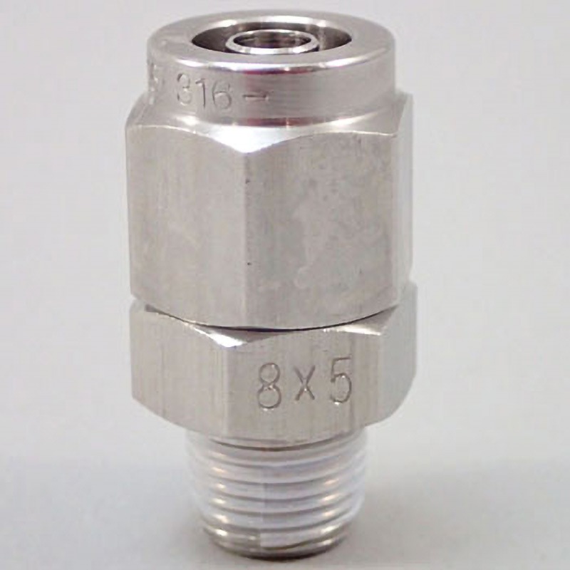 NSC0850-01-TP SUS316締付継手ストレート PISCO(ピスコ) 1/8 チューブ