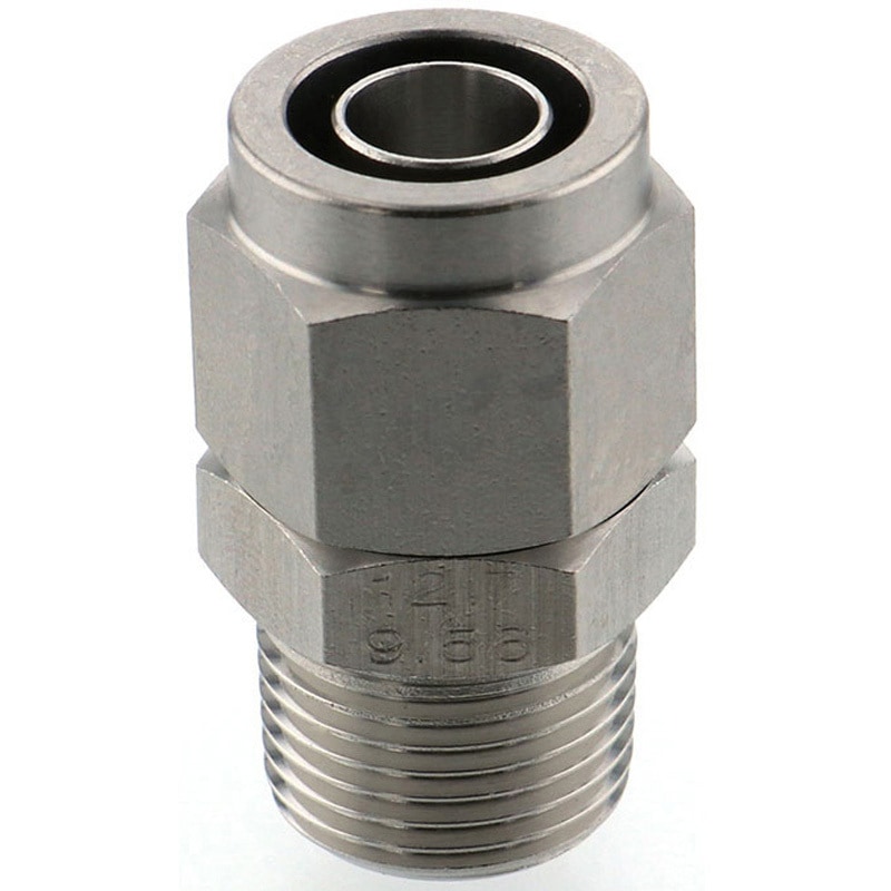 NSC1/2-03 SUS316締付継手ストレート PISCO(ピスコ) 3/8 チューブ外径