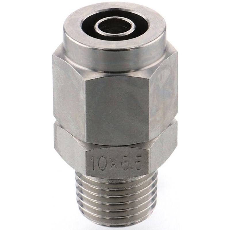 NSC1065-02 SUS316締付継手ストレート PISCO(ピスコ) 1/4 チューブ外径