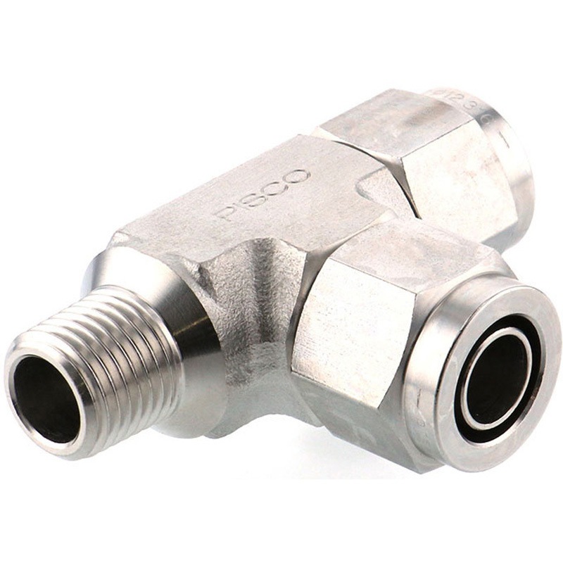 じゅんこ NSD1210-02 SUS316締付継手 ブランチティー PISCO(ピスコ) 1/4