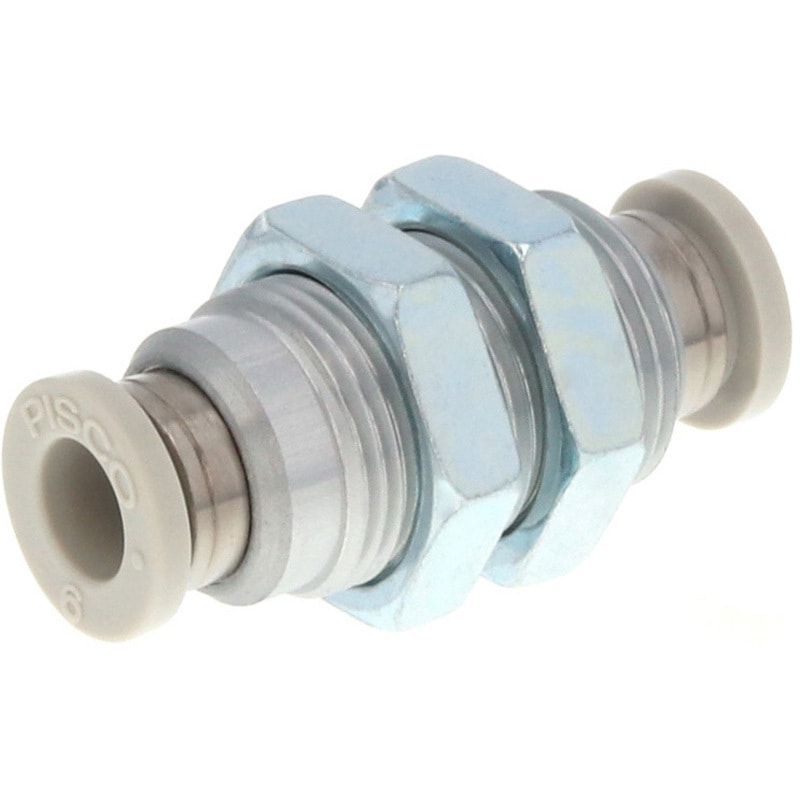 PM16W 隔壁ユニオン PISCO(ピスコ) 標準タイプ チューブ外径16mm 1袋(10個)