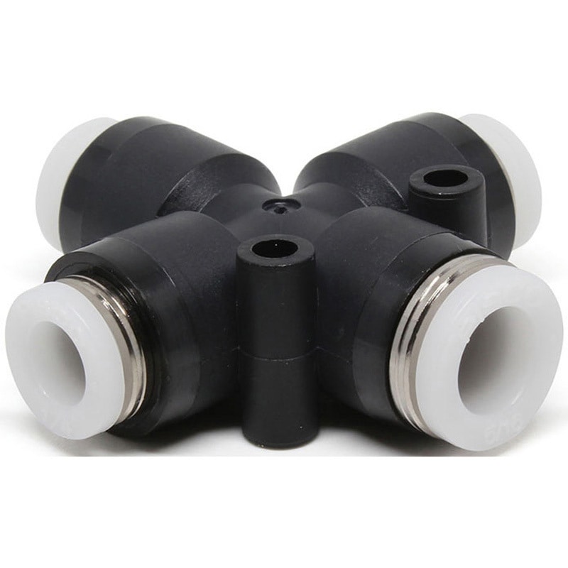 PZC5/16-1/4 クロスシイ PISCO(ピスコ) 標準タイプ チューブ外径5/16BX1/4B 1袋(10個)