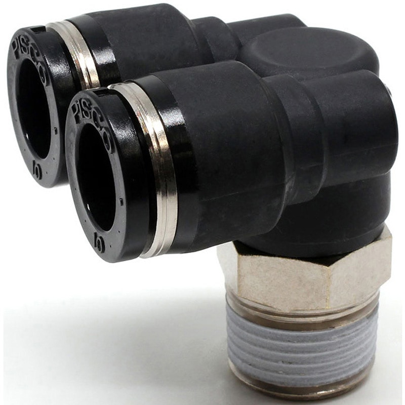 PAX10-03-C ブランチエルボ PISCO(ピスコ) 標準タイプ R チューブ外径10mm 1袋(10個) PAX10-03-C 6,598円