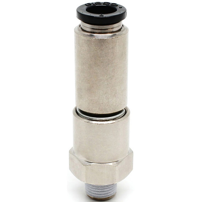 RHC8-01 ハイロータリジョイント ストレート PISCO(ピスコ) 回転部配管用タイプ 空気 R チューブ外径8mm 1個