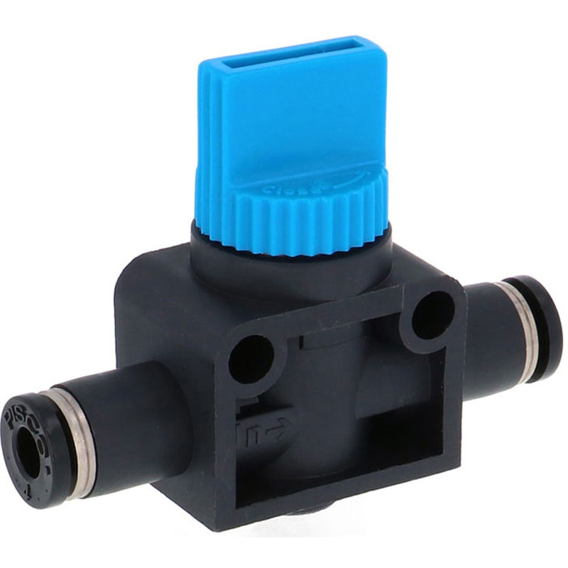 HV4-4 ハンドバルブ ユニオンストレート 3方弁 1個 PISCO(ピスコ