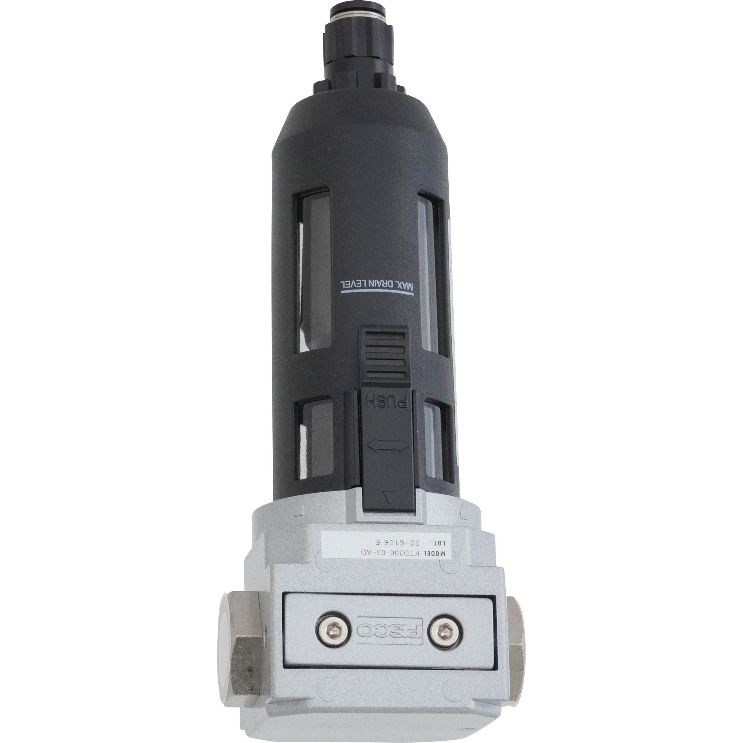 FTD300-03-AD ミストフィルタ PISCO(ピスコ) ねじの種類Rc 管接続口径3/8  FTD300-03-AD
