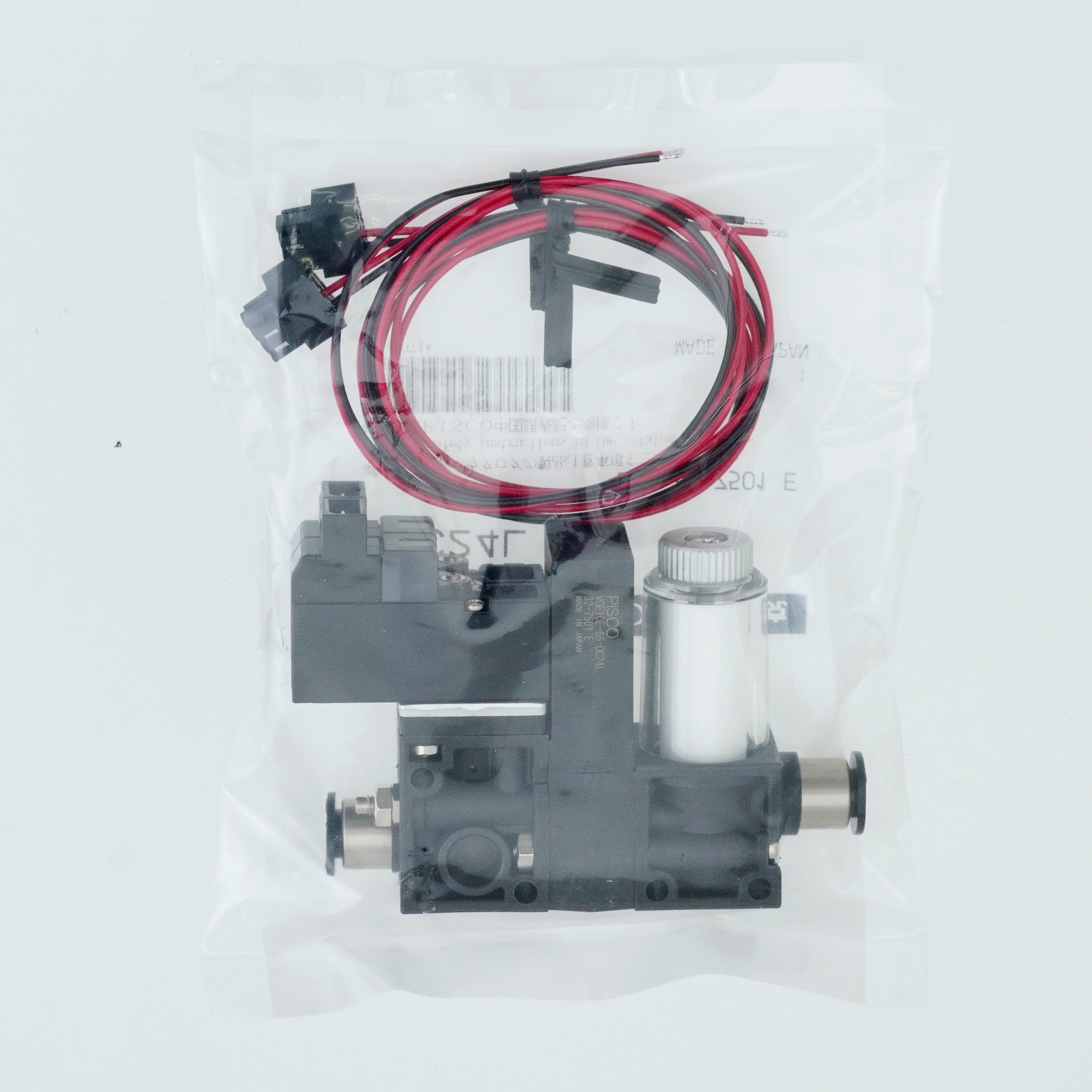 VGE10E-66-DC24L 真空発生器VGタイプ PISCO(ピスコ) ノズル径1mm