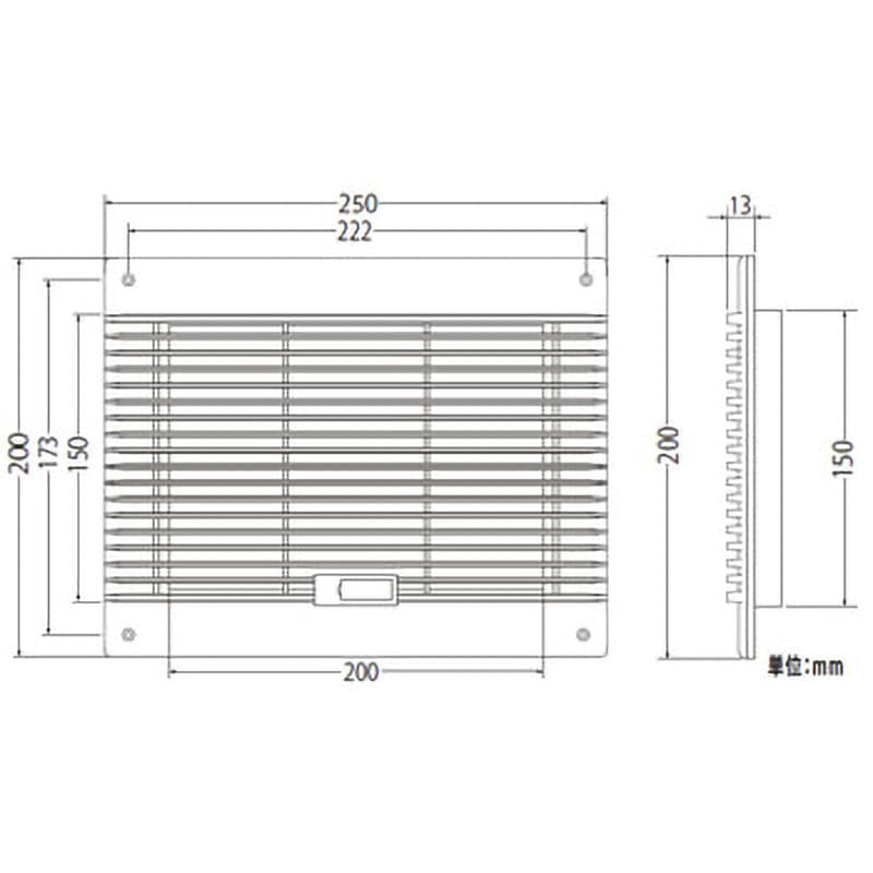 蒸気孔 4枚 日本語 やすらぎ(室内換気口) 1枚 IK 【通販モノタロウ】