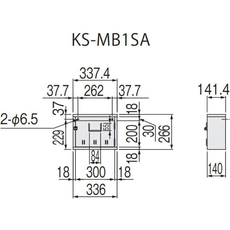 SUS製集合郵便受SA型 NASTA(ナスタ) 集合住宅用ポスト 【通販モノタロウ】