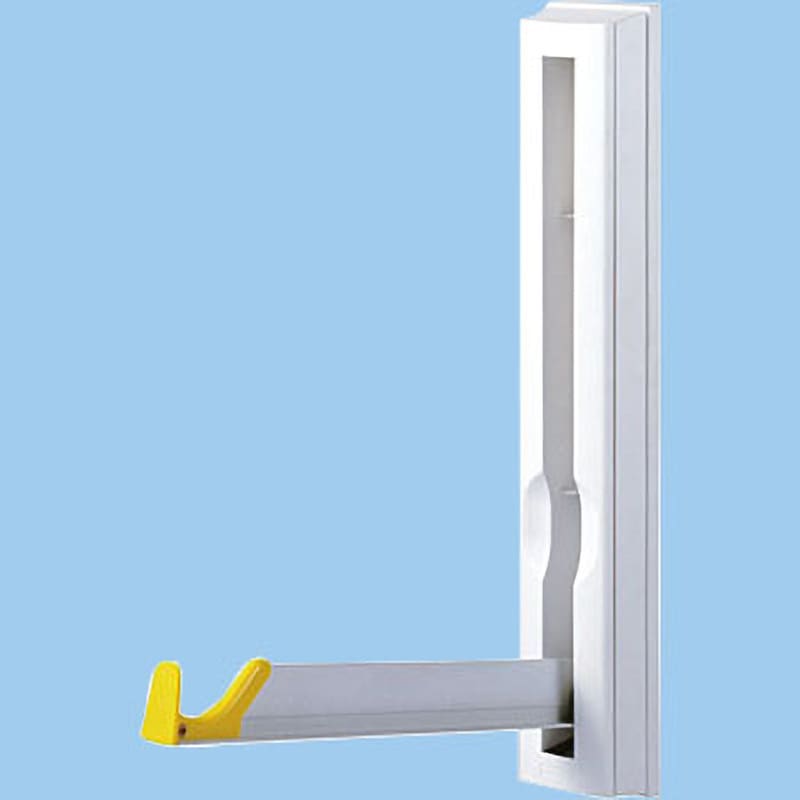 KS-DA101PN 室内物干(壁付タイプ) NASTA(ナスタ) シルバーグレー色