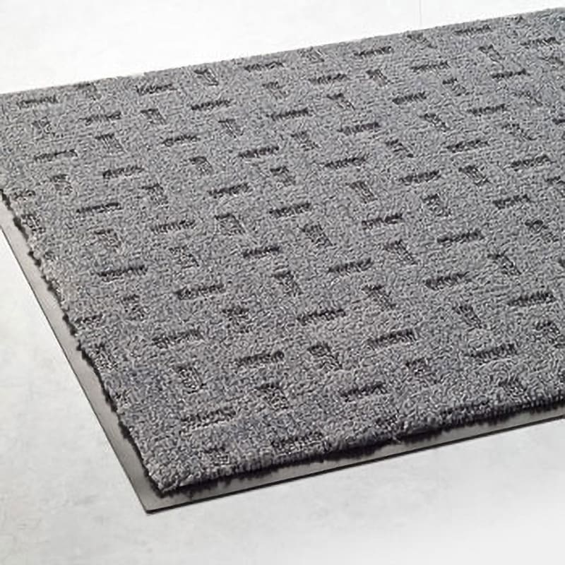テラモト 雨天用マット ニューリブリードマット ブラウン マット(屋内用) 600×900mm MR-049-340-4 テラモト 雨天用マット ニューリブリード 約900×1800mm ブラウン MR