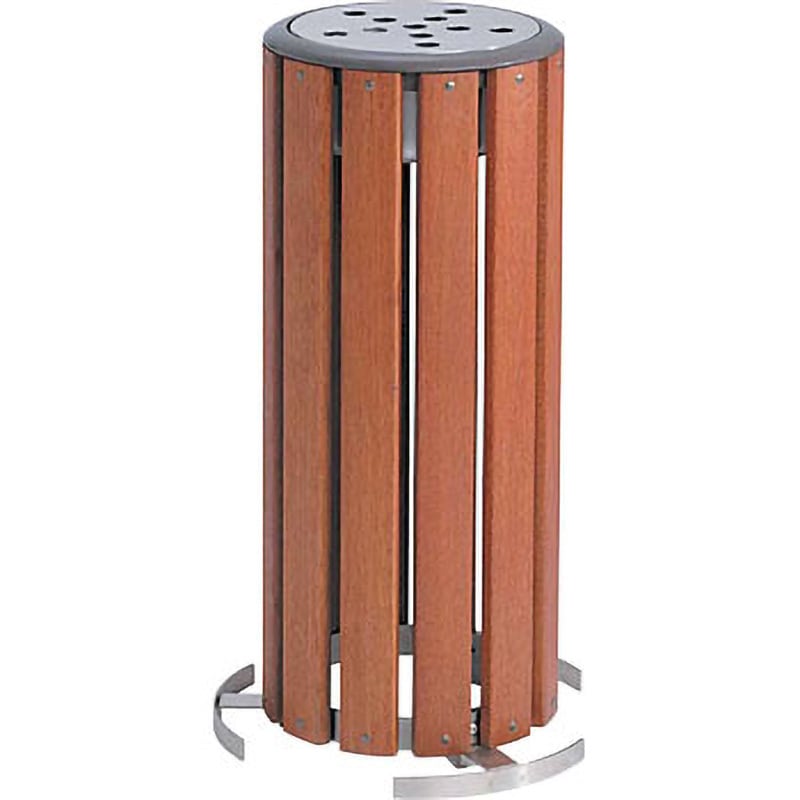 SS-273-126-0 グランドコーナー木調灰皿 M-126 1台 テラモト 【通販モノタロウ】