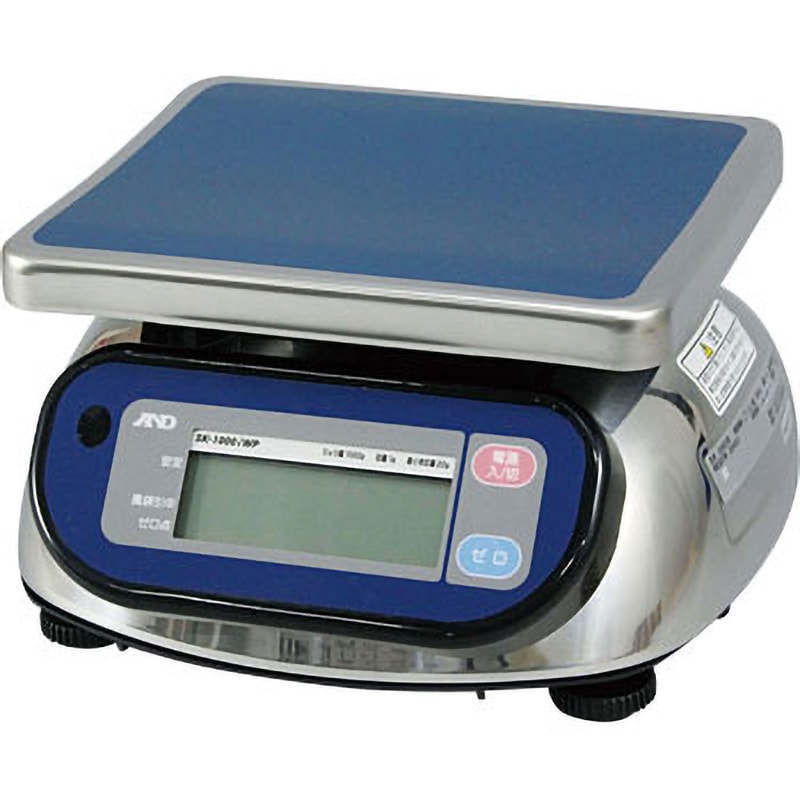 SK1000iWP-A3-00A00 (使用地域:3地域/一般校正書類付) 検定付きはかり 防塵・防水はかり SK-iWPシリーズ A&D ひょう量1000g