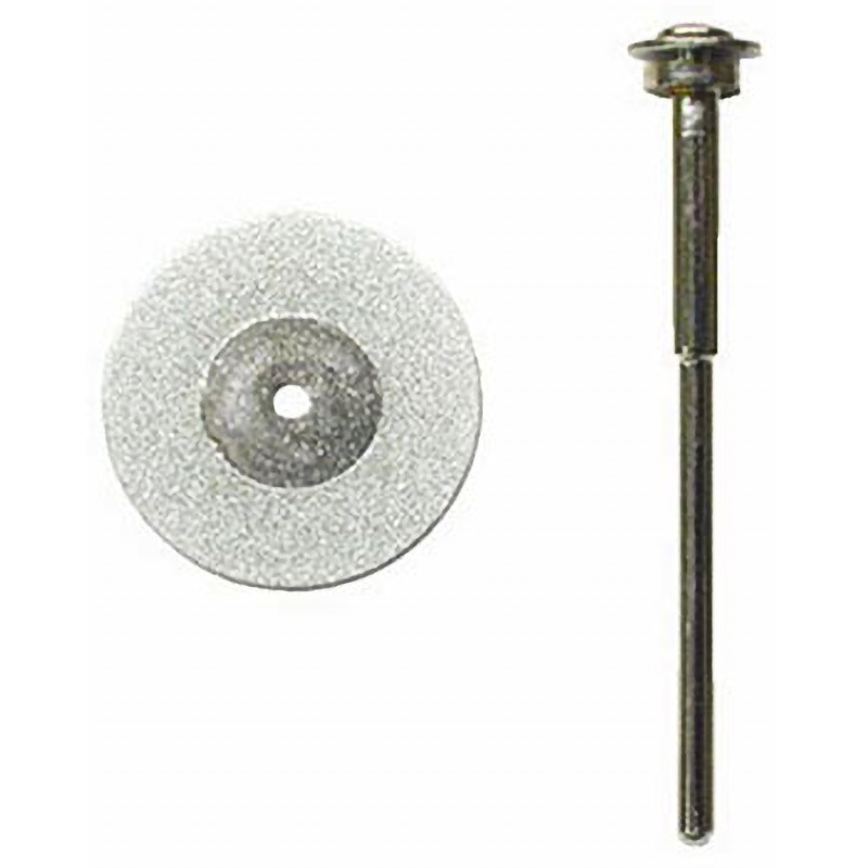 No.J-183 ダイヤカッター Φ22mm径×0.5mm厚 サンフレックス 軸径2.34mm