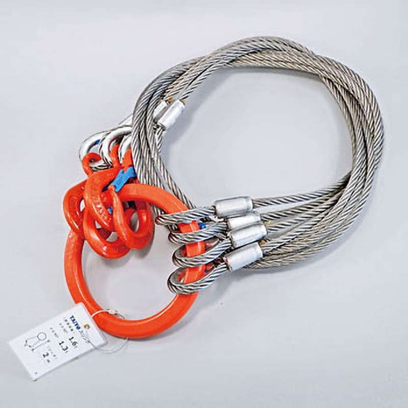 4本吊 ワイヤスリング 1セット 大洋製器工業 【通販サイトMonotaRO】