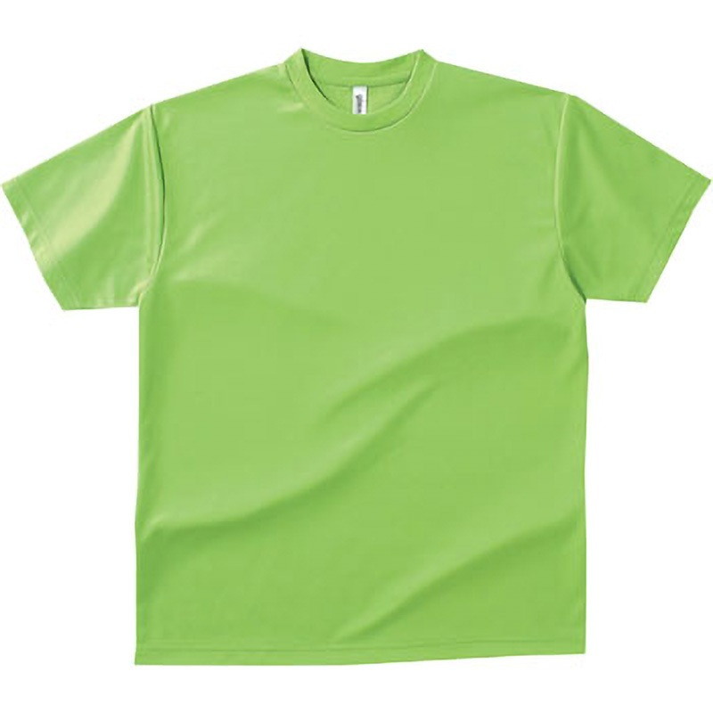 00300-ACT 4.4オンス ACT ドライTシャツ glimmer(トムス) ライム色