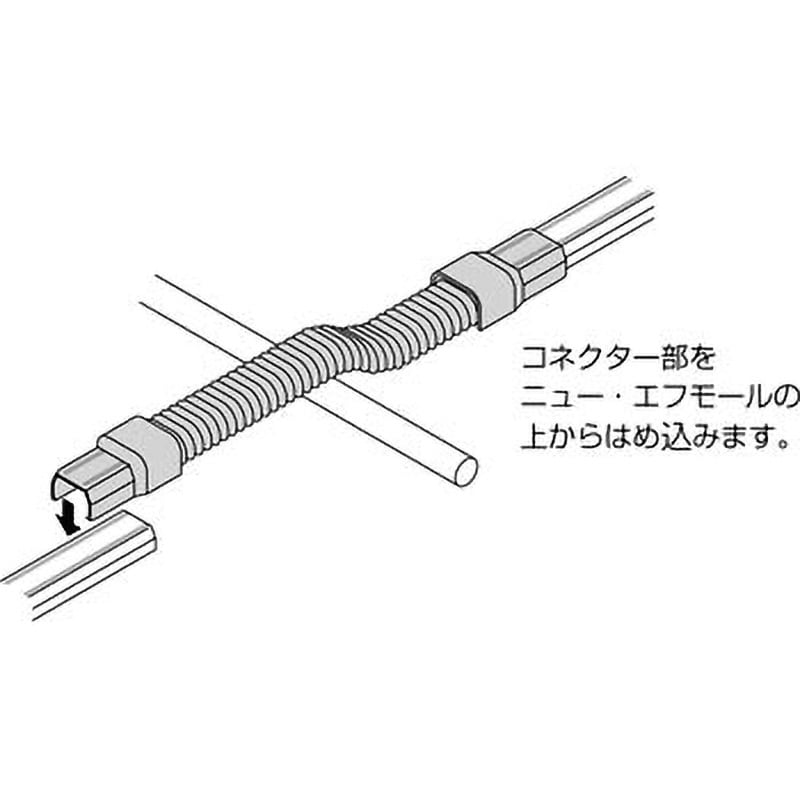 Amazon.co.jp: マサル工業 ニュー・エフモール 付属品 フレキ