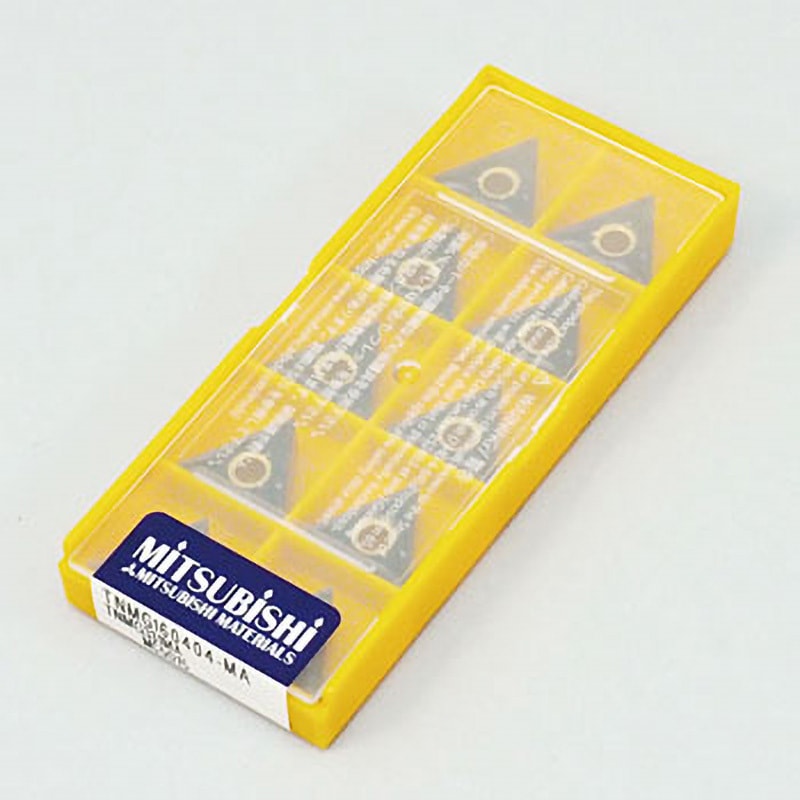 TNMG160404-MA MC5015 チップ TNMG-MA 三菱マテリアル 形状:正三角形60° コーナー半径0.4mm 1箱(10枚)