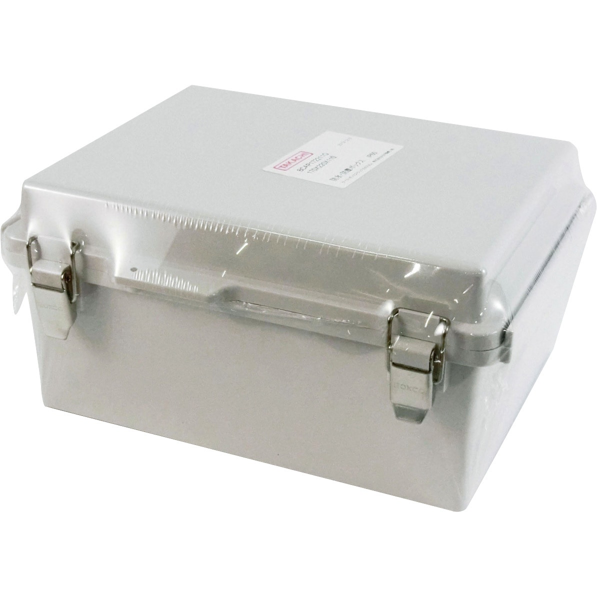 タカチ電機工業 防水・防塵ボックス ホワイトグレー 400×600×181 BCAP406018G プラボックス 鍵付・防水 BCPKシリーズ | 製品情報 | タカチ電機工業