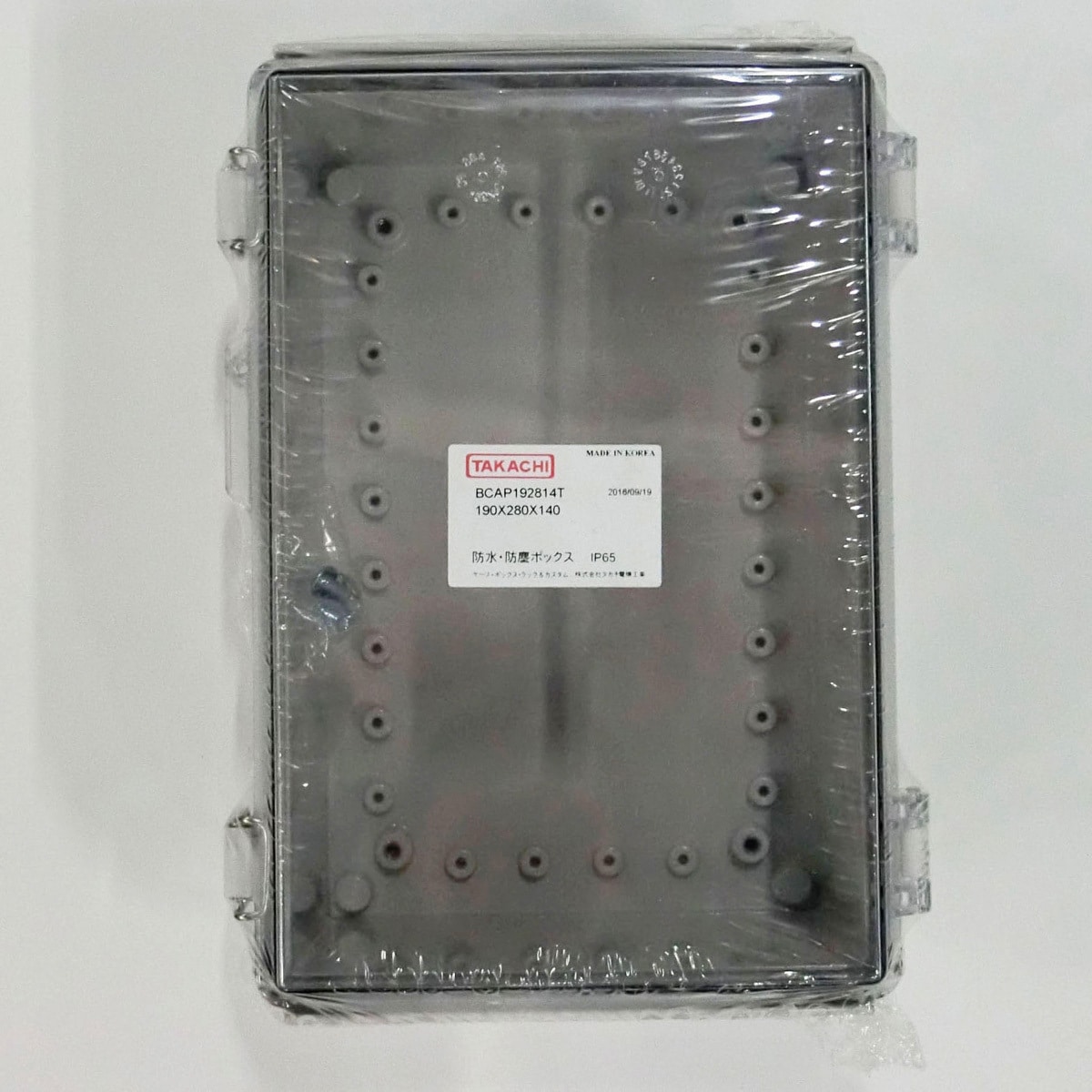 BCAP192814T 防水・防塵開閉式プラボックス BCAPシリーズ タカチ