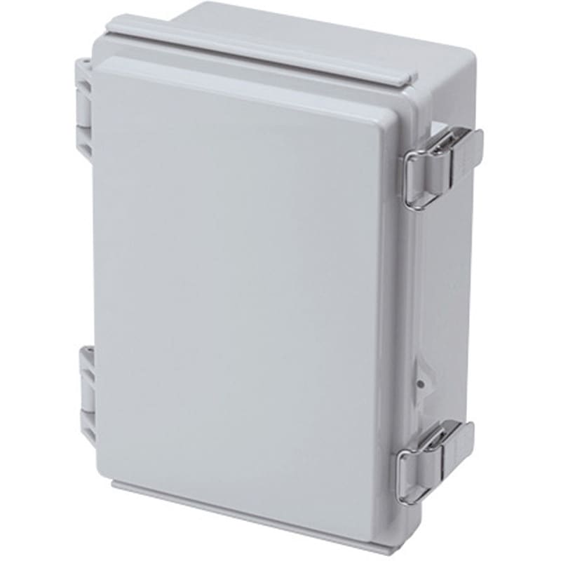 puuu商品 BCPC131808S 防水・防塵開閉式ポリカーボネートプラボックス BCPC