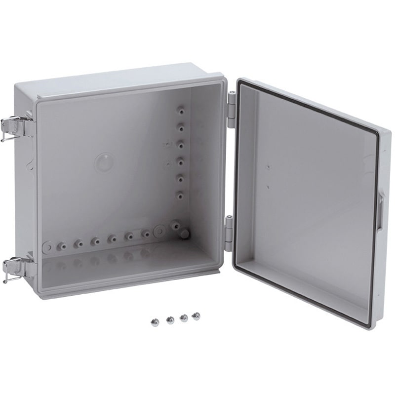 BCPC212113S 防水・防塵開閉式ポリカーボネートプラボックス BCPC