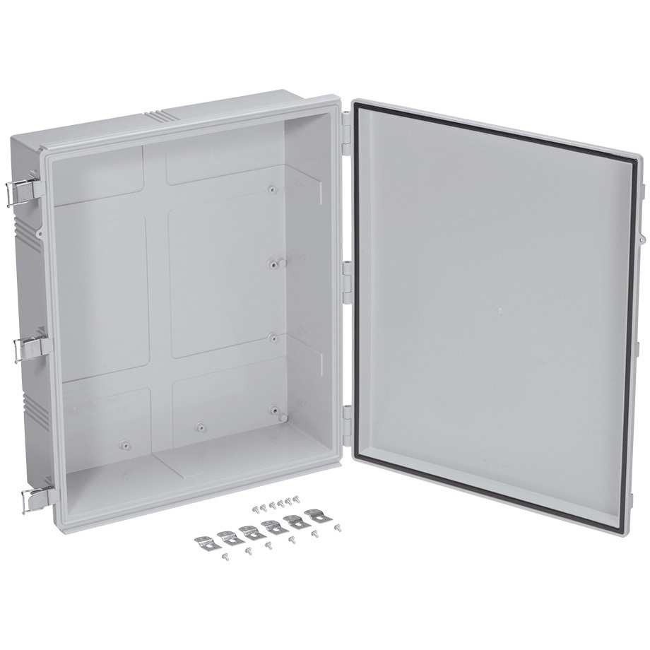 BCPC506025S 防水・防塵開閉式ポリカーボネートプラボックス BCPC