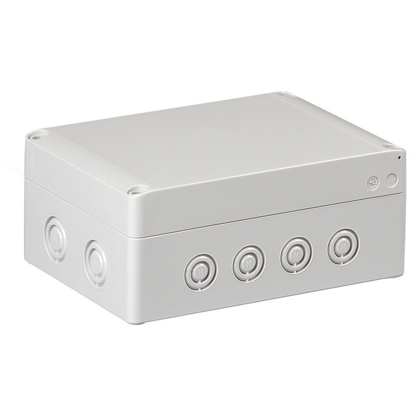 ち*み様 PP-「P」 4枚 SPCM131808G ノックアウト付 IP67防水ボックス SPCMシリーズ タカチ
