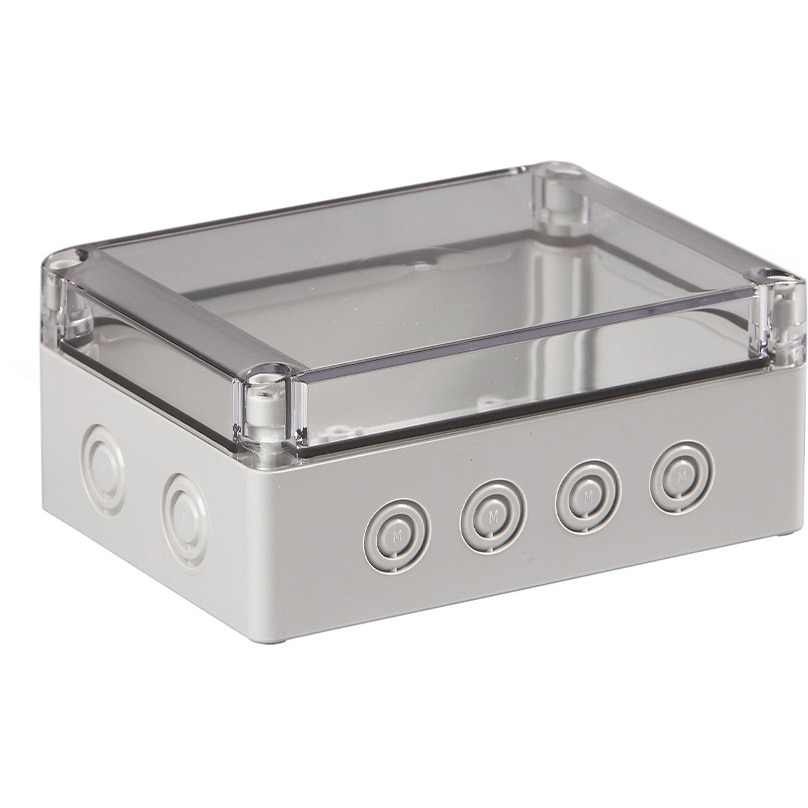 SPCM131808T ノックアウト付 IP67防水ボックス SPCMシリーズ タカチ