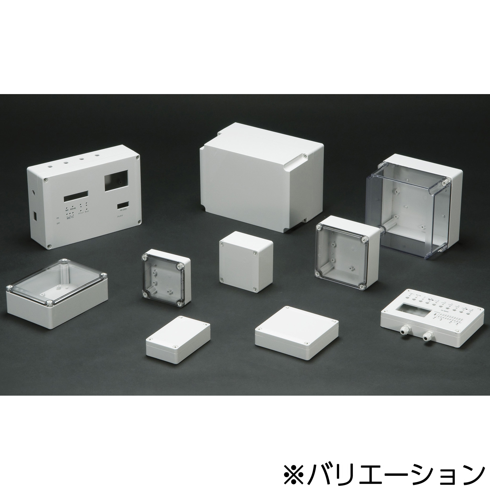 ウスカニ PDSH 組み立て済み未使用 BCPK282813S 防水・防塵鍵付開閉式ポリカーボネートプラボックス BCPK