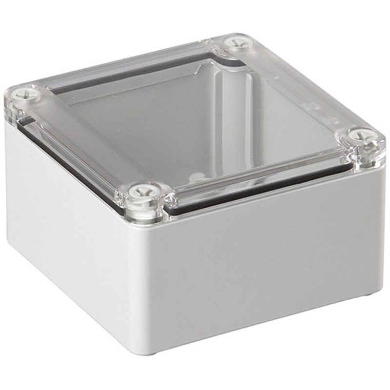 ほたる　10.ボックス SPCP101006T IP67 防水ポリカーボネートボックス SPCPシリーズ タカチ