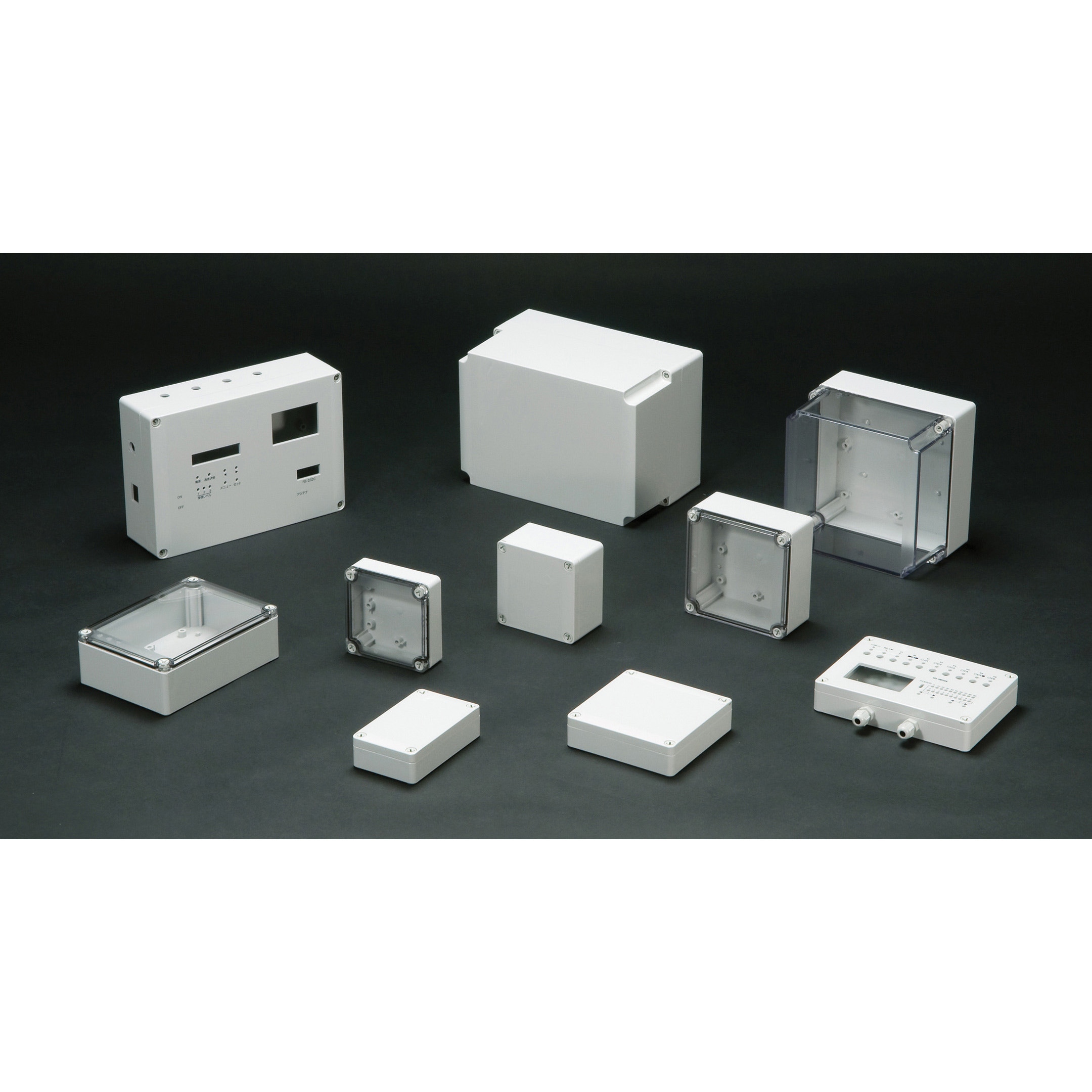 SPCP081306G IP67 防水ポリカーボネートボックス SPCPシリーズ タカチ