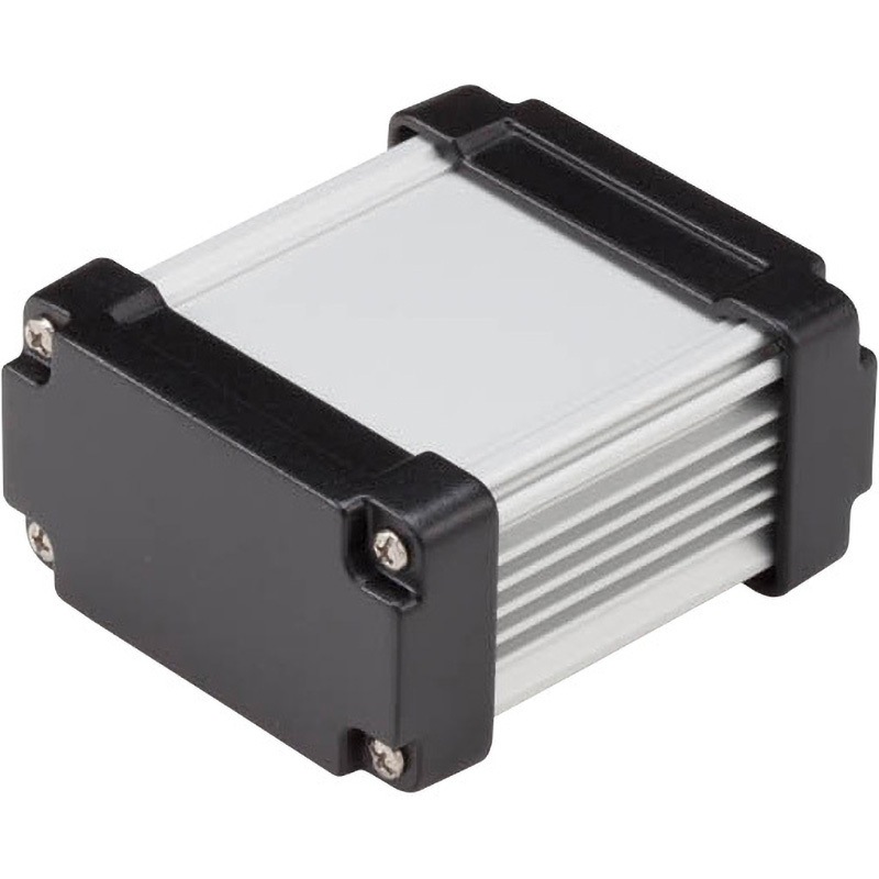 AWN21-9-21EBS IP68防水アルミケース AWNシリーズ タカチ電機工業 ブラック/シルバー色   AWN21-9-21EBS