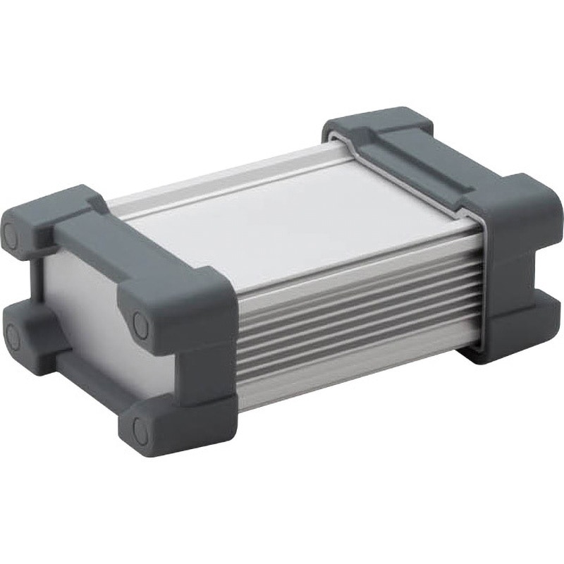 AWP12-8-11SG プロテクター付アルミケース AWPシリーズ タカチ電機工業 防水・防塵 シルバー/グレー色   AWP12-8-11SG